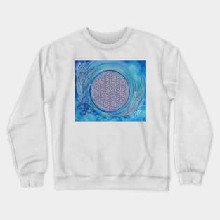 Flower of Life, element of air Crewneck Sweatshirt